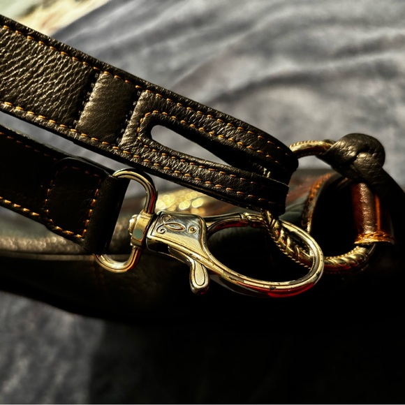 Brighton leather Crossbody in Sloulder bag long 30” 23  (12❎13) - Picture 6 of 16